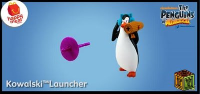 Игрушки Мадагаскар в McDonald`s Игрушки Мадагаскар в McDonald`s