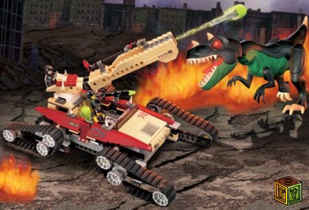 Динозавры атакуют или Lego vs. Dino