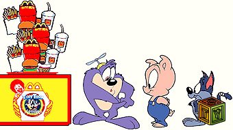 Tiny Toon Adventures в Happy Meal Tiny Toon Adventures в Happy Meal