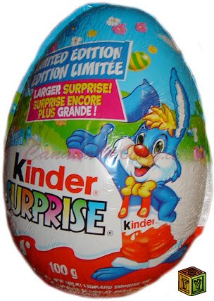 Пасхальные шоколадные яйца Kinder-Surprise