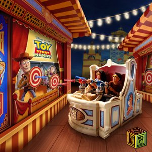 Toy Story Mania игровая приставка аттракцион