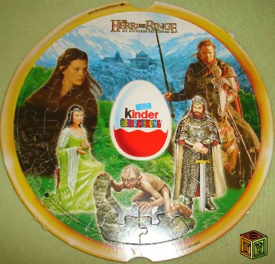 Игрушки Властелин Колец в Kinder Surprise Игрушки Властелин Колец в Kinder Surprise