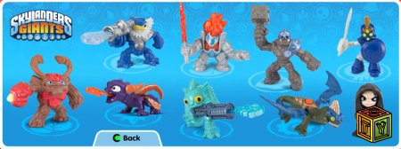 Skylanders: Giants в Happy Meal